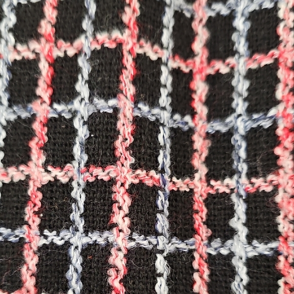 Eloquii Black and Mauve Plaid Skirt - Picture 2 of 6